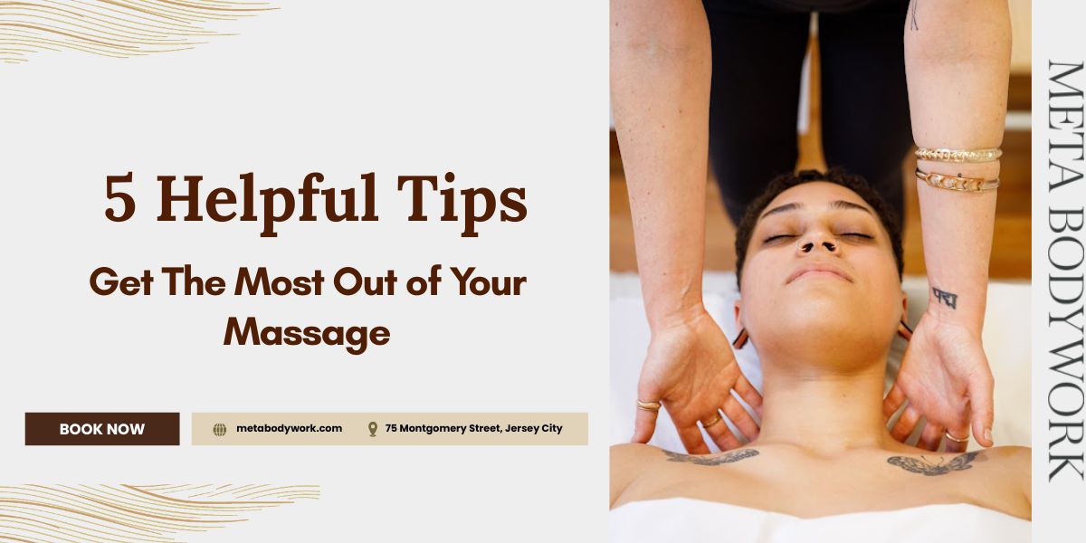 Person receiving a relaxing massage therapy session with a therapist applying pressure on the back