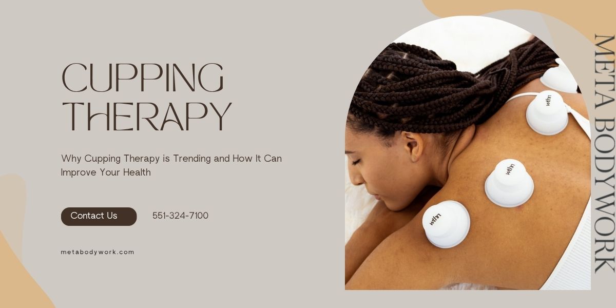 Cupping therapy session using Gua Sha stone at Meta Bodywork, Jersey City