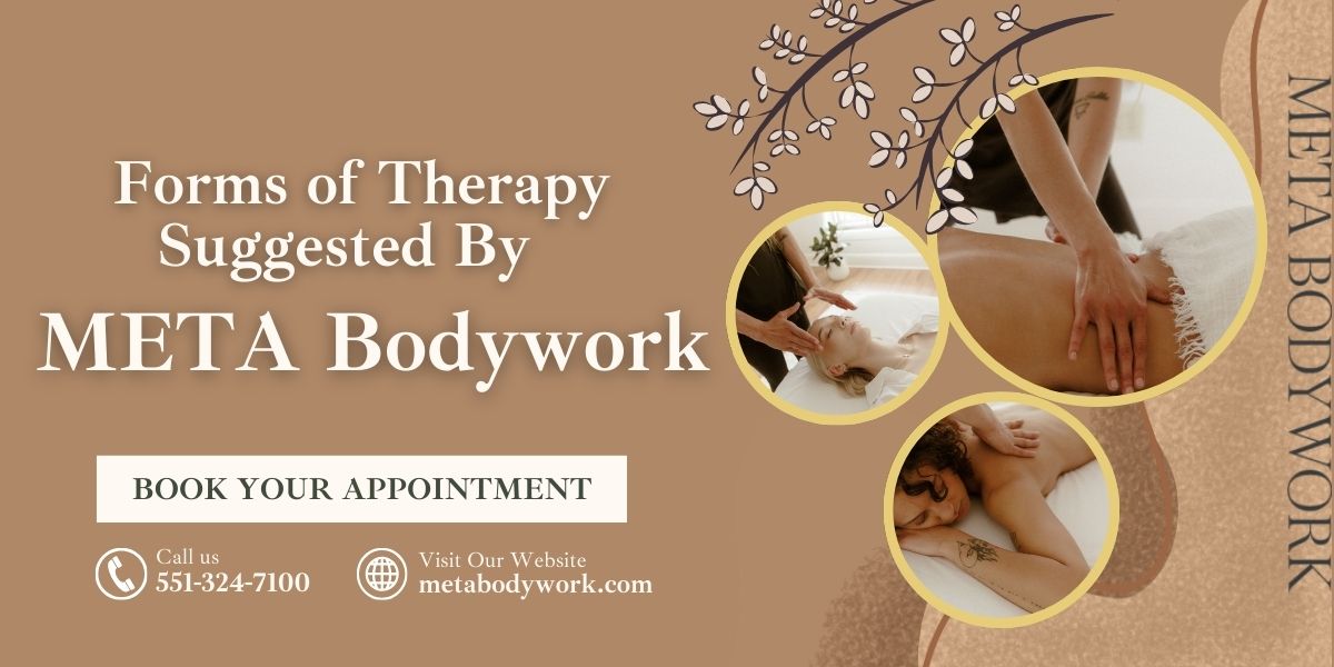 Client receiving therapeutic massage at META Bodywork spa in Jersey City featuring custom massage, Reiki, lymphatic drainage, cupping, and Gua Sha for stress relief and full-body wellness.