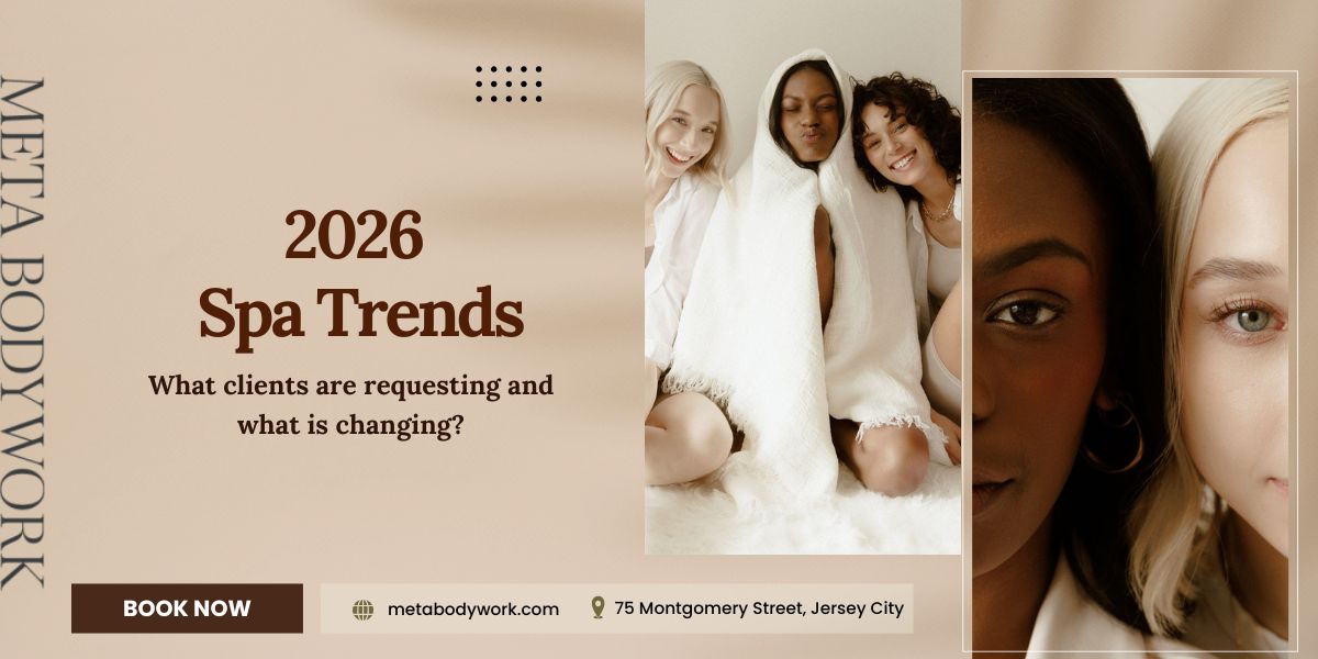 2026 spa trends focusing on personalized massage therapy, stress relief, and therapeutic wellness in Jersey City