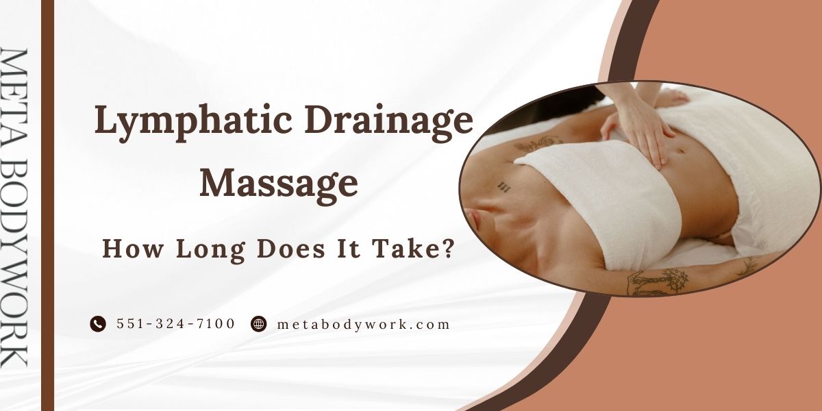 60-minute lymphatic drainage massage session at META Bodywork in Jersey City